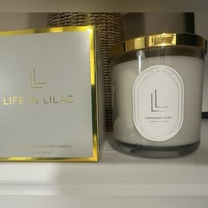 New in box, Life in Lilac candle - Peppermint Bliss